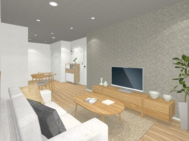 ロイヤルハイム田中の居間・リビング