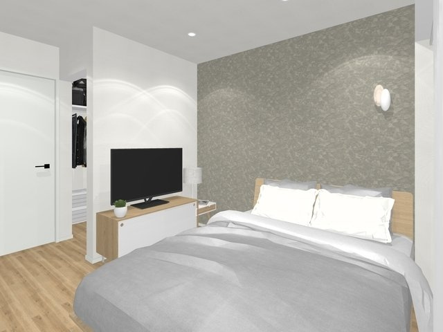 ロイヤルハイム田中の居間・リビング