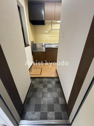 プルミエ駒沢Ｂの玄関