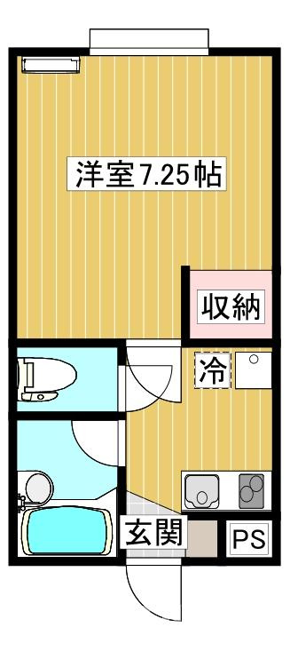 フローラハイツの間取り