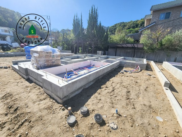 福岡市城南区東油山5丁目第1-3棟（2号棟）の外観|デザイン性のある外観です。