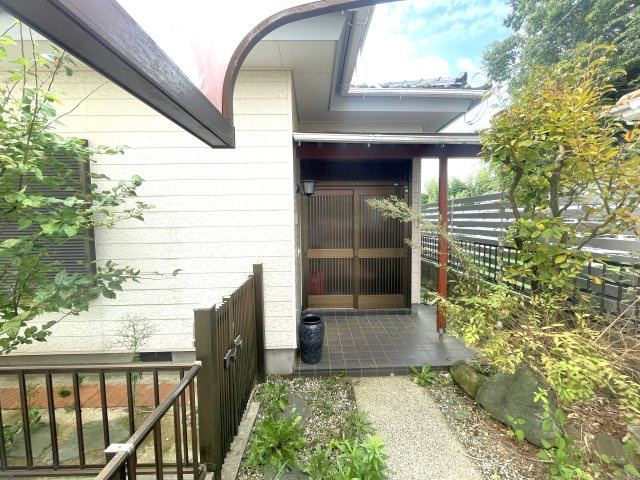 松之郷売り戸建住宅の庭