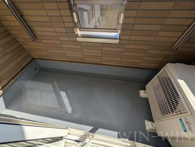 ミニヨン カフェのバルコニー