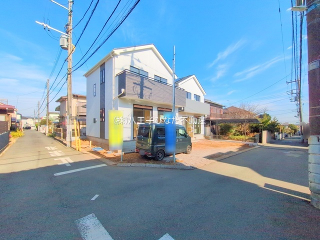 祝：成約済み　八王子市　散田町　新築戸建て　１３期の前面道路含む現地写真|～仲介手数料無料☆八王子ひなた不動産～　八王子市散田町　新築戸建て
