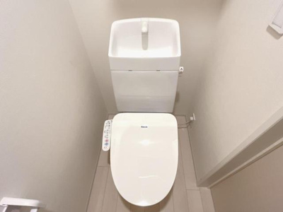 【トイレ】 | (仮称)スターテラスⅡ東出雲 | シャワー付トイレ（イメージ）