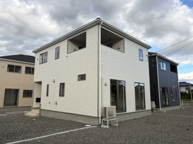 安曇野市三郷明盛　1号棟の外観