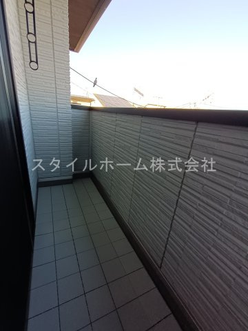 IORI　V棟のバルコニー
