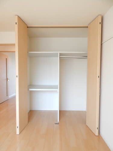 熊本市北区龍田２丁目のアパートの収納