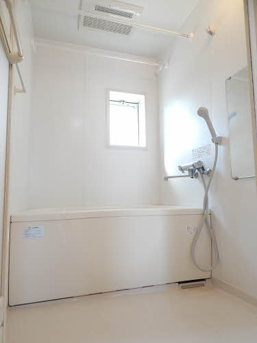 熊本市北区龍田２丁目のアパートの浴室