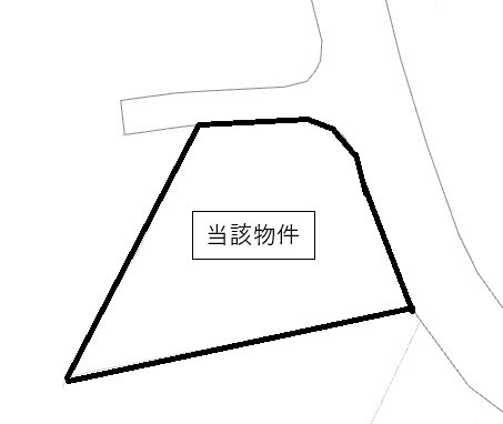 伊敷6丁目　売地の区画図