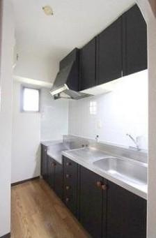 【キッチン】 | ノーベルコート | ガスコンロ設置可のキッチン。