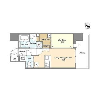 【間取り】 | ライトテラス蔵前