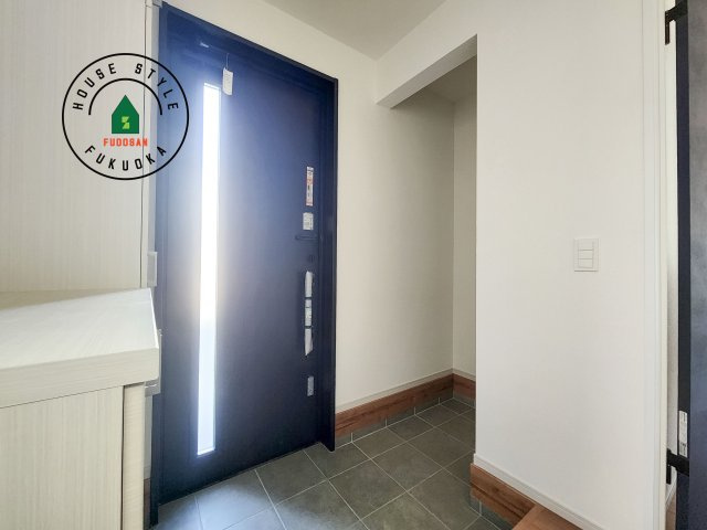 大野城市乙金東1丁目第2第3-3棟(1号棟)の防犯設備|二重ロックでしっかり防犯対策ができます。