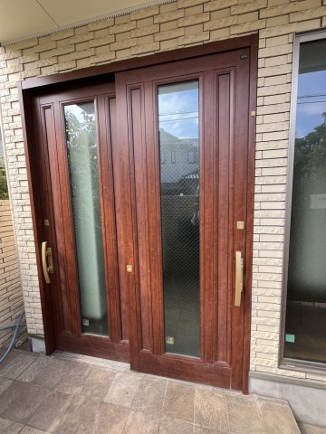 本駒込1丁目戸建の玄関