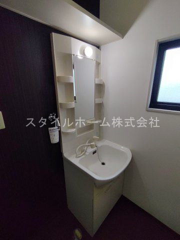 クレール東田Bの洗面所