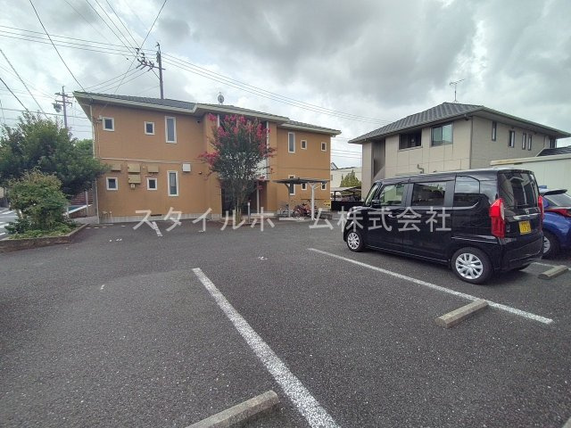 クレール東田Bの駐車場