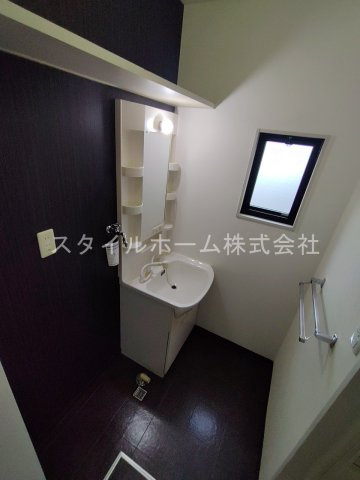 クレール東田Bの洗面所