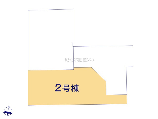 練馬区西大泉6丁目 全2棟 2号棟の区画図