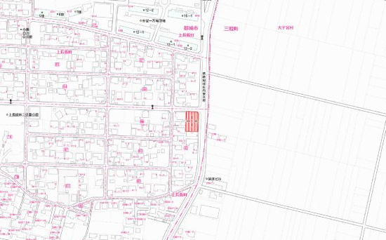 【土地図】 | 都城市上長飯町　1,650万円