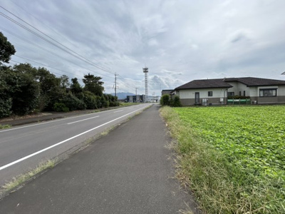 【前面道路含む現地写真】 | 都城市上長飯町　1,650万円