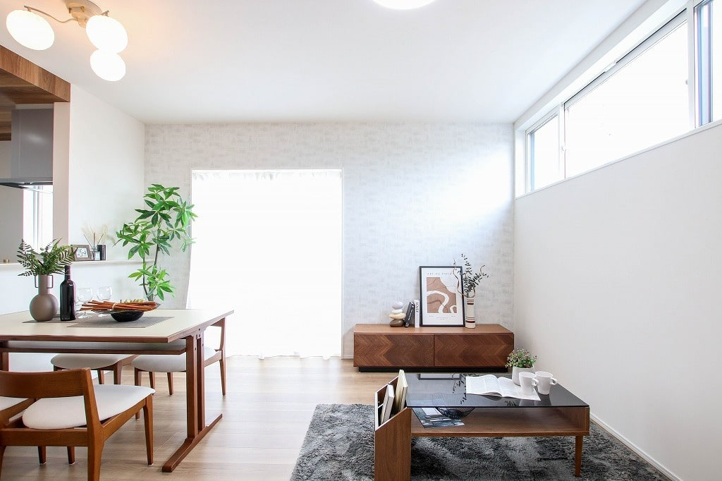 東広島市西条町御薗宇　新築一戸建て(全６棟)の居間・リビング