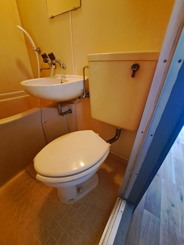 アメリカンドリームのトイレ