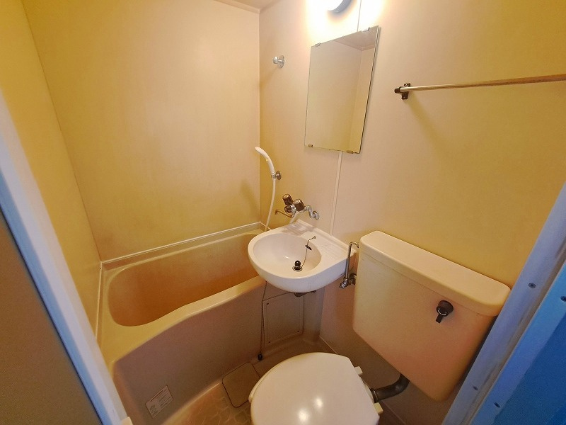 アメリカンドリームの浴室