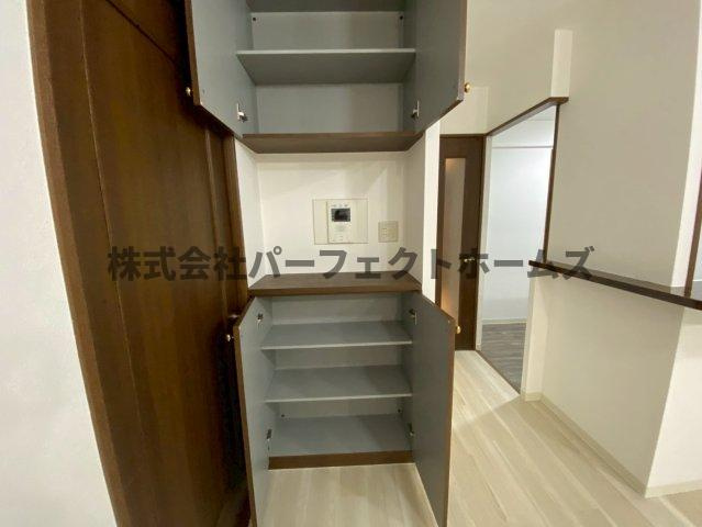 ダイアパレス枚方山田池公園の収納|専用の収納スペースです