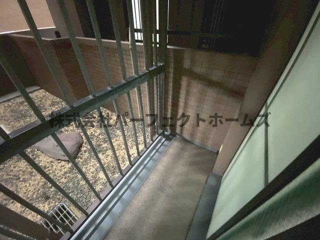 ダイアパレス枚方山田池公園のバルコニー|バルコニー付きです