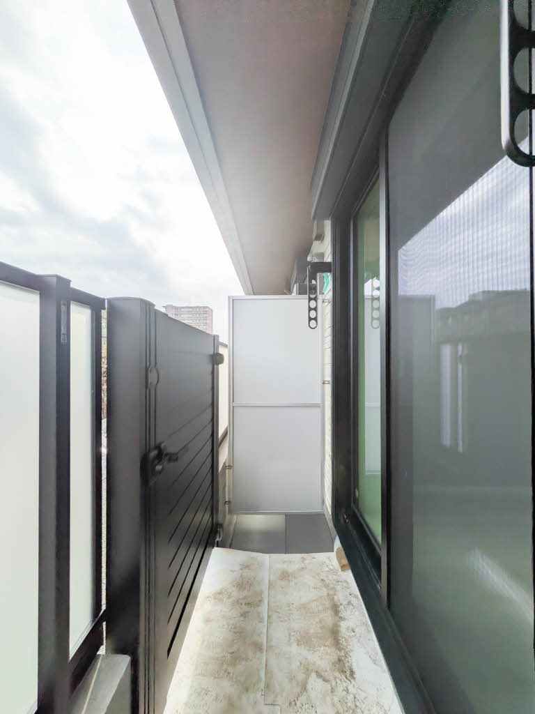 熊本市中央区本荘５丁目の賃貸マンションのバルコニー