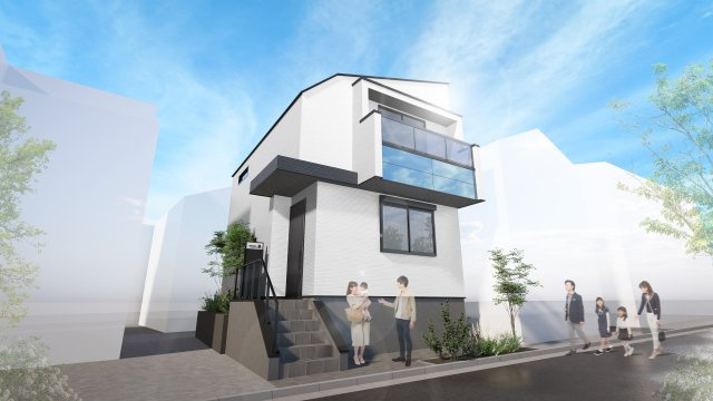 板橋区西台3丁目  建築条件付き売地の完成予想図|外観パース

現地ご見学希望・資料請求などお気軽にお問い合わせ下さい！
03-5990-5201