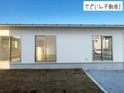 【外観】 | Cradle garden上里町嘉美第4　【平屋】新築住宅 | ≪4号棟≫
現地(2025年11月撮影)