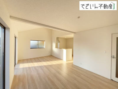 【居間・リビング】 | Cradle garden上里町嘉美第4　【平屋】新築住宅 | ≪4号棟≫
現地(2025年11月撮影)