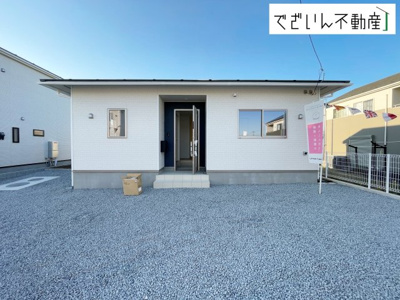 【外観】 | Cradle garden上里町嘉美第4　【平屋】新築住宅 | ≪4号棟≫
現地(2025年11月撮影)