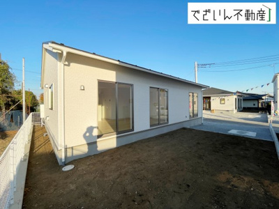 【外観】 | Cradle garden上里町嘉美第4　【平屋】新築住宅 | ≪4号棟≫
現地(2025年11月撮影)