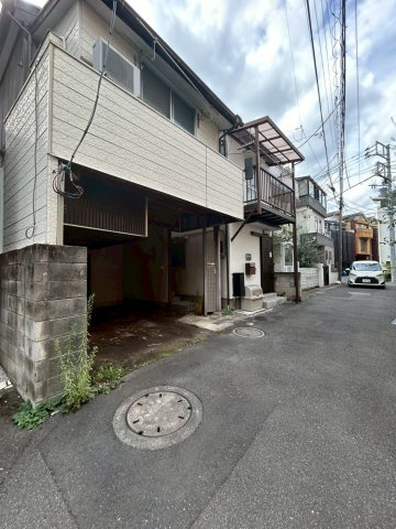 渋谷区本町　建築条件なし売地の外観