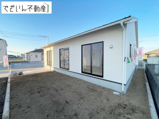 【外観】 | Cradle garden上里町嘉美第4　【平屋】新築住宅 | ≪5号棟≫
現地(2025年11月撮影)