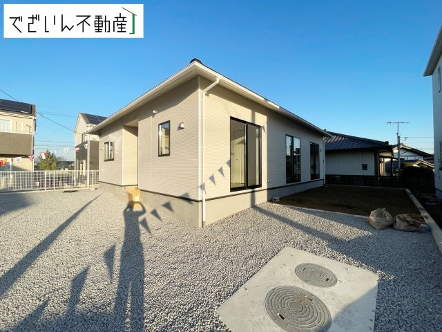 【外観】 | Cradle garden上里町嘉美第4　【平屋】新築住宅 | ≪5号棟≫
現地(2025年11月撮影)