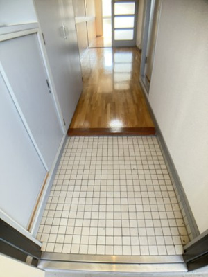 【玄関】 | 【学生用プラン】　ａｂｌｅ皆実 | ※サンプル