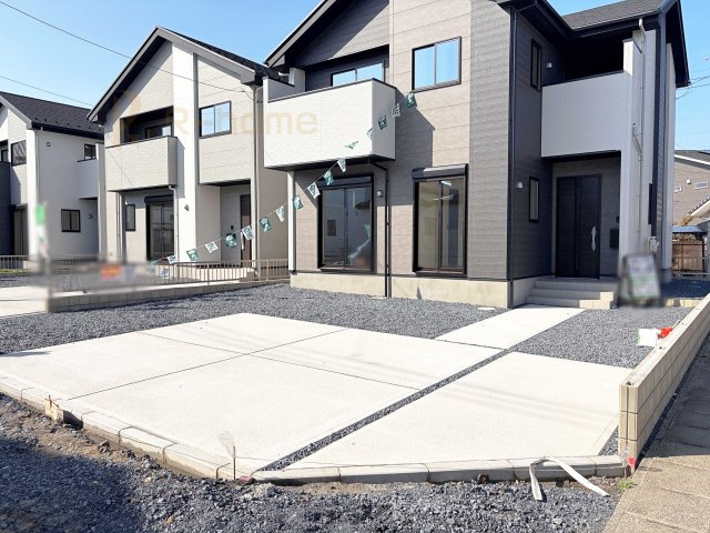 水戸市東台1期　新築戸建て　3号棟の駐車場|カースペースは2台お停めいただけます♪