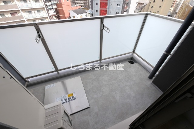 アーバネックス梅田中崎町Ⅱのバルコニー