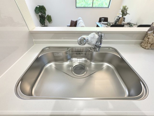 キッチンには浄水機能付き♪