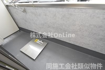 フェリシアーク加美のバルコニー