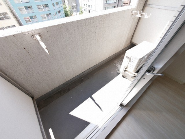 エルデ大手前のバルコニー