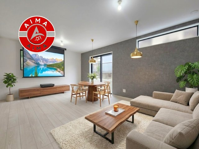 福岡市早良区野芥6丁目第5-1棟（1号棟）の居間・リビング|明るく開放的なリビングダイニングは豊かな陽光が注ぎ込み、やすらぎの空間を演出してくれます。ご家族で楽しいひとときをお過ごし下さい。※家具はCGを合成したものです。