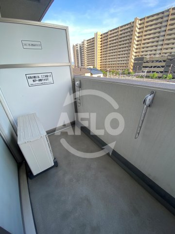 レークス大阪城イーストのバルコニー|レークス大阪城イースト　バルコニー