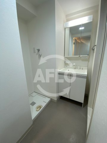 レークス大阪城イーストの洗面所|レークス大阪城イースト　洗面所