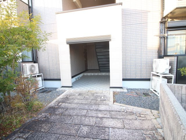 ベルメゾンのエントランス