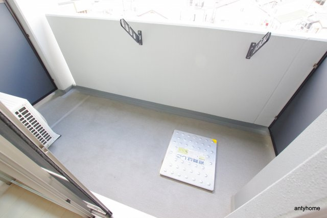 Lazo福島のバルコニー