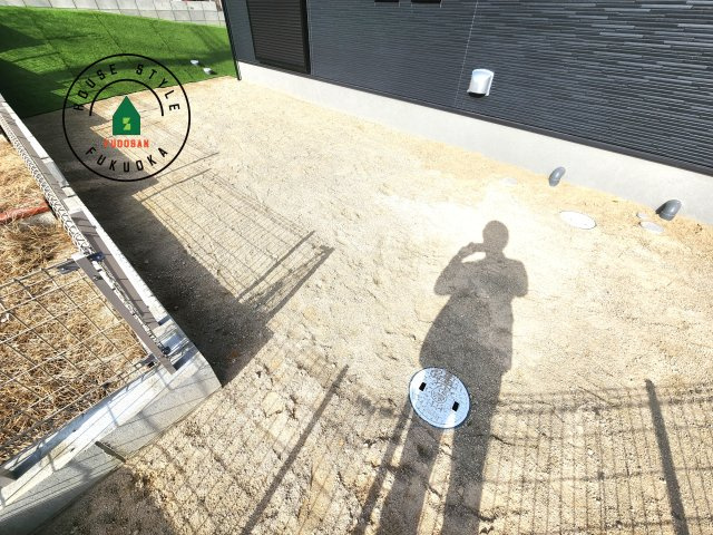 糟屋郡篠栗町庄5丁目第1-1棟（1号棟）の庭|お庭で自由な時間を過ごせます。